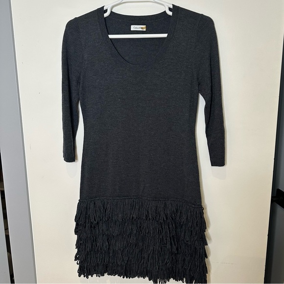 Calvin Klein Gray dress - Picture 1 of 10